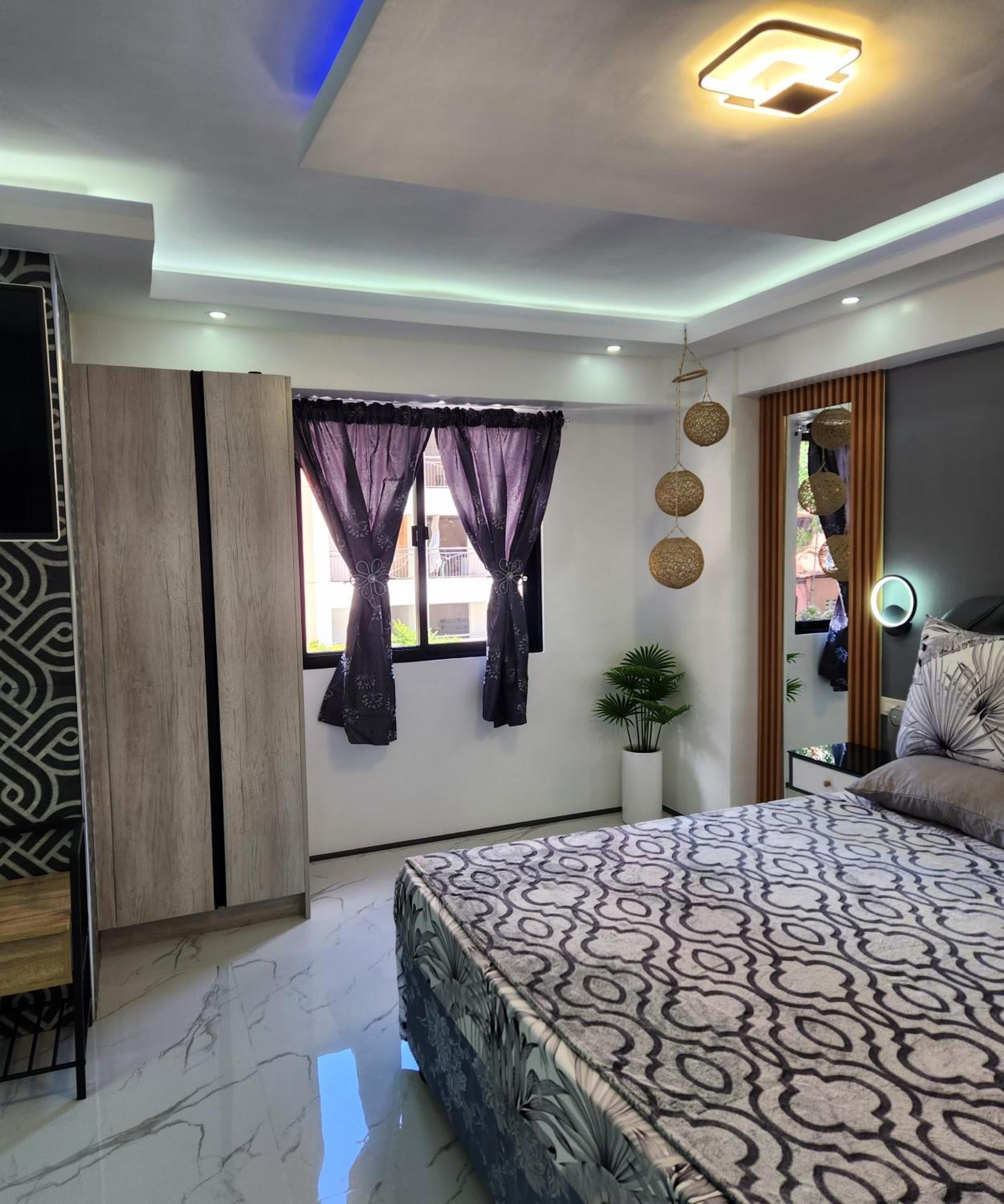 Condo Azur Suites B207 Near Airport, Netflix, Stylish, Cozy With Swimming Pool Мактан Экстерьер фото